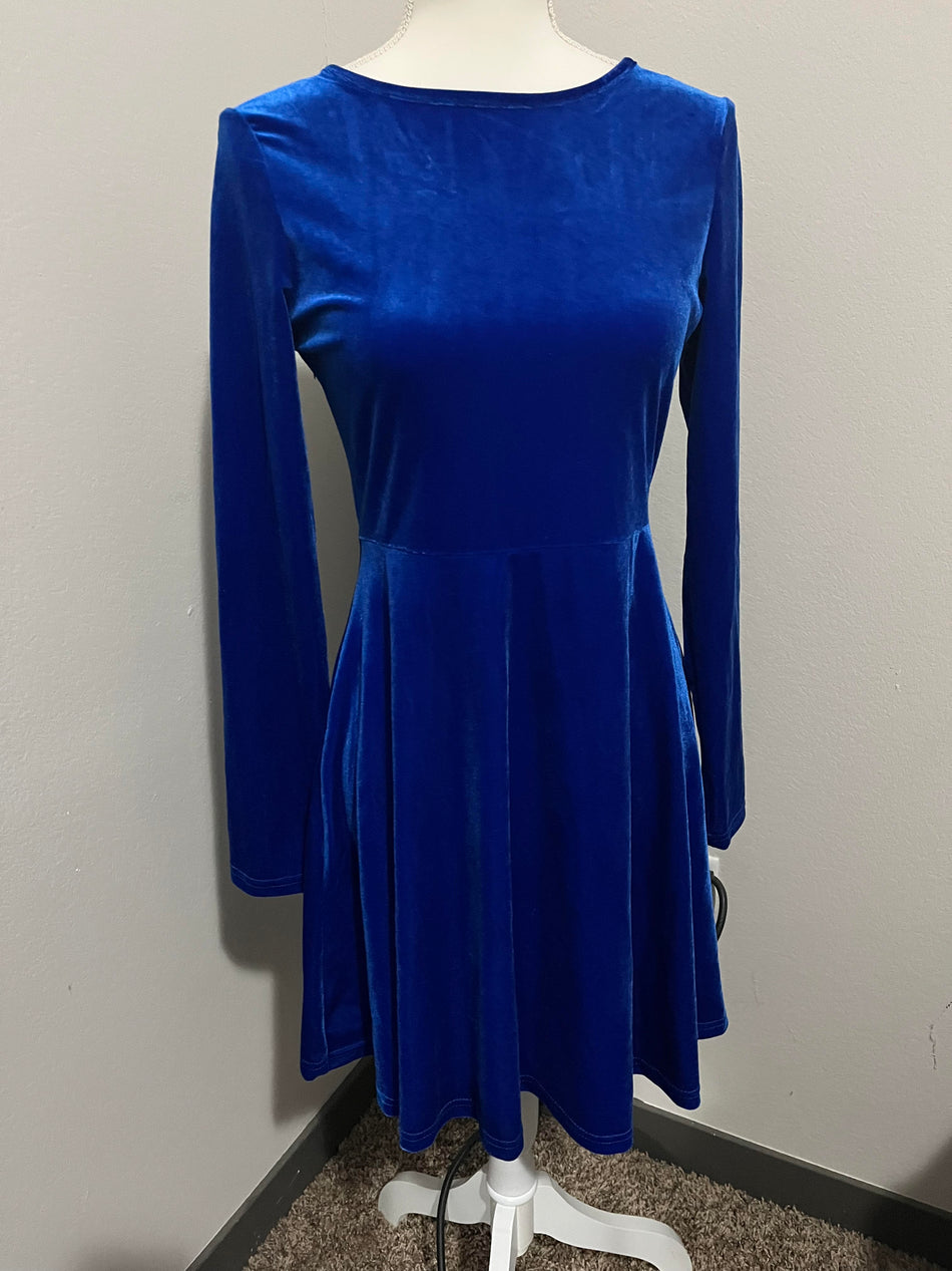 Leading Star Women's Blue Size M Dress-SaveEZ