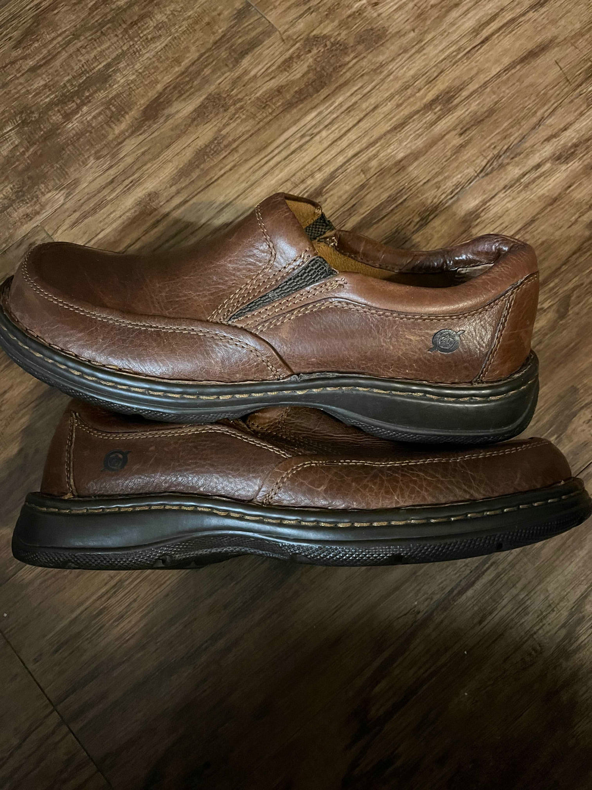 Born- Slip On Brown Leather Shoe. Mens Size 9.5-SaveEZ SaveEz.com