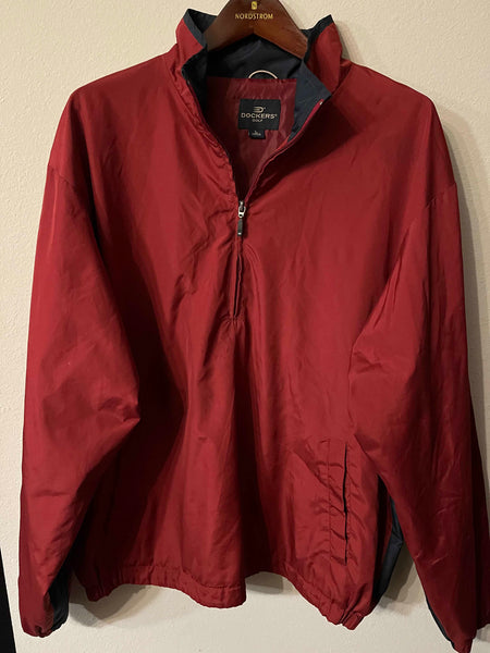 Dockers- Windbreaker Pullover. Size L -SaveEZ