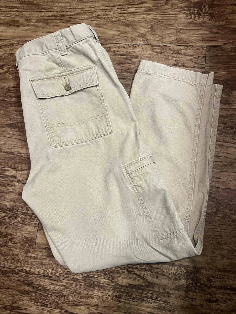 Dockers 03 Classic Mens 34X32 Khaki Pants with side zip pocket-SaveEZ Zshop