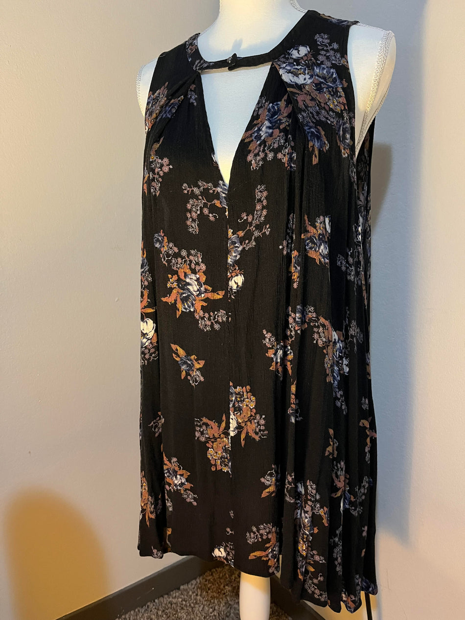 Free People Womens Size M Floral Dress-