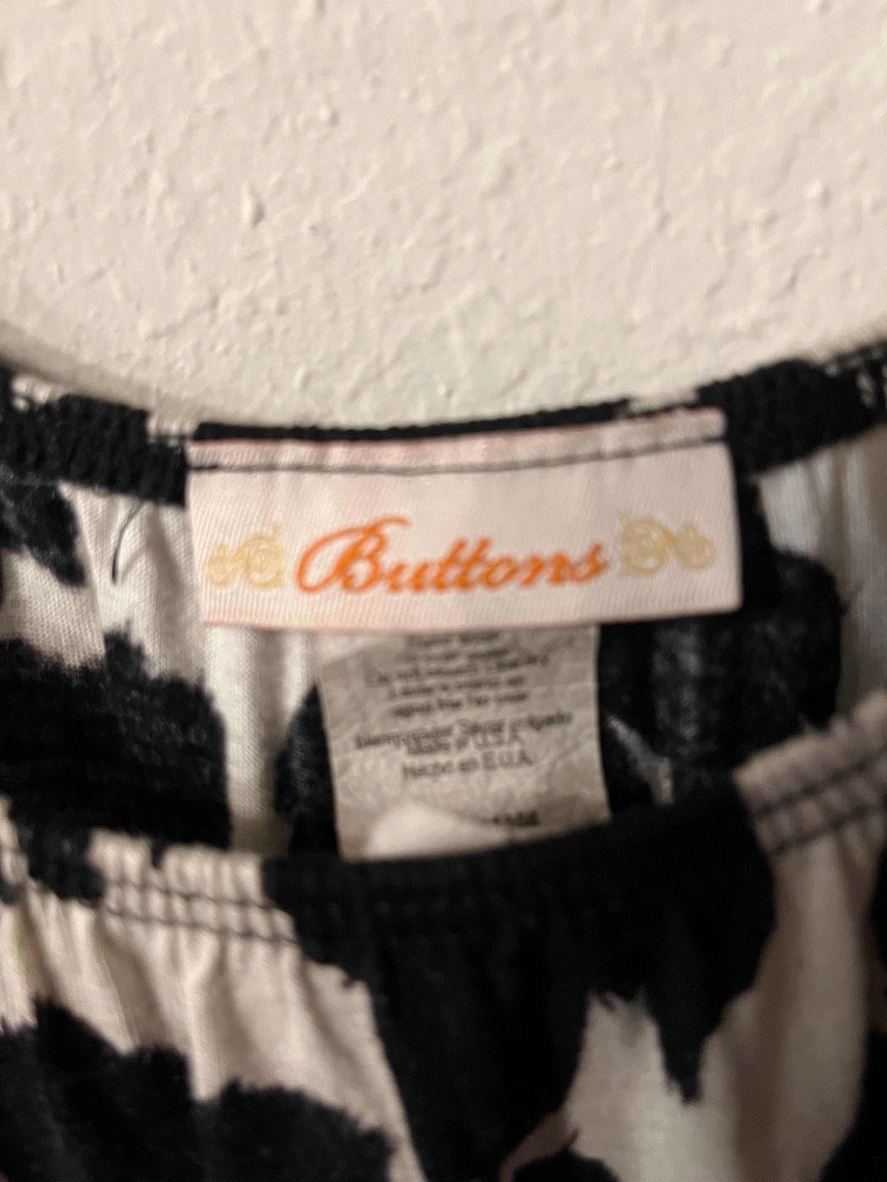 Buttons Size M Womens Tank Top-SaveEZ