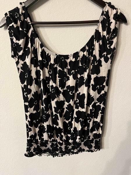 Buttons Size M Womens Tank Top-SaveEZ