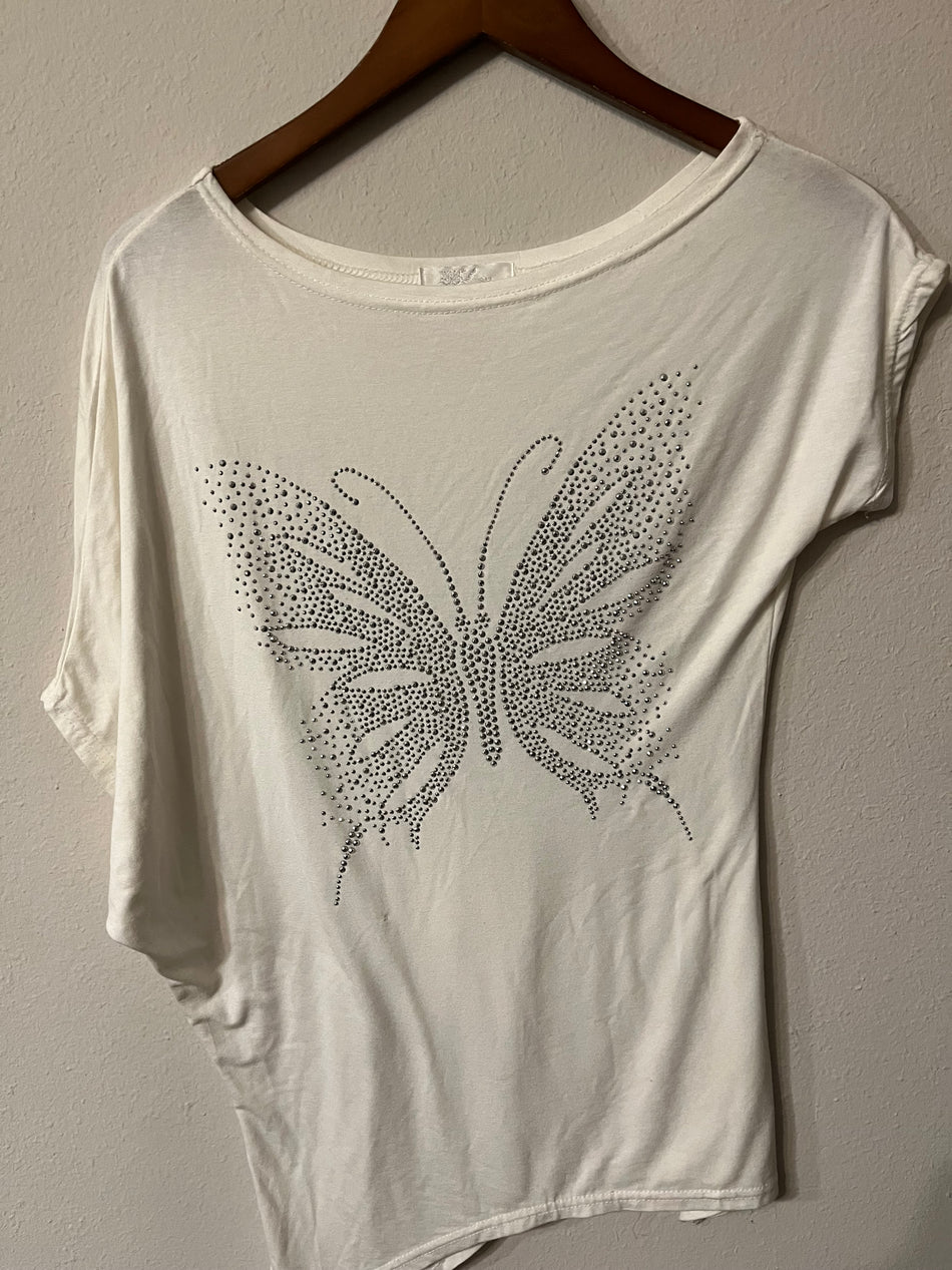 Julia-Butterfly Off the Shoulder Top Size S/M-Zshop