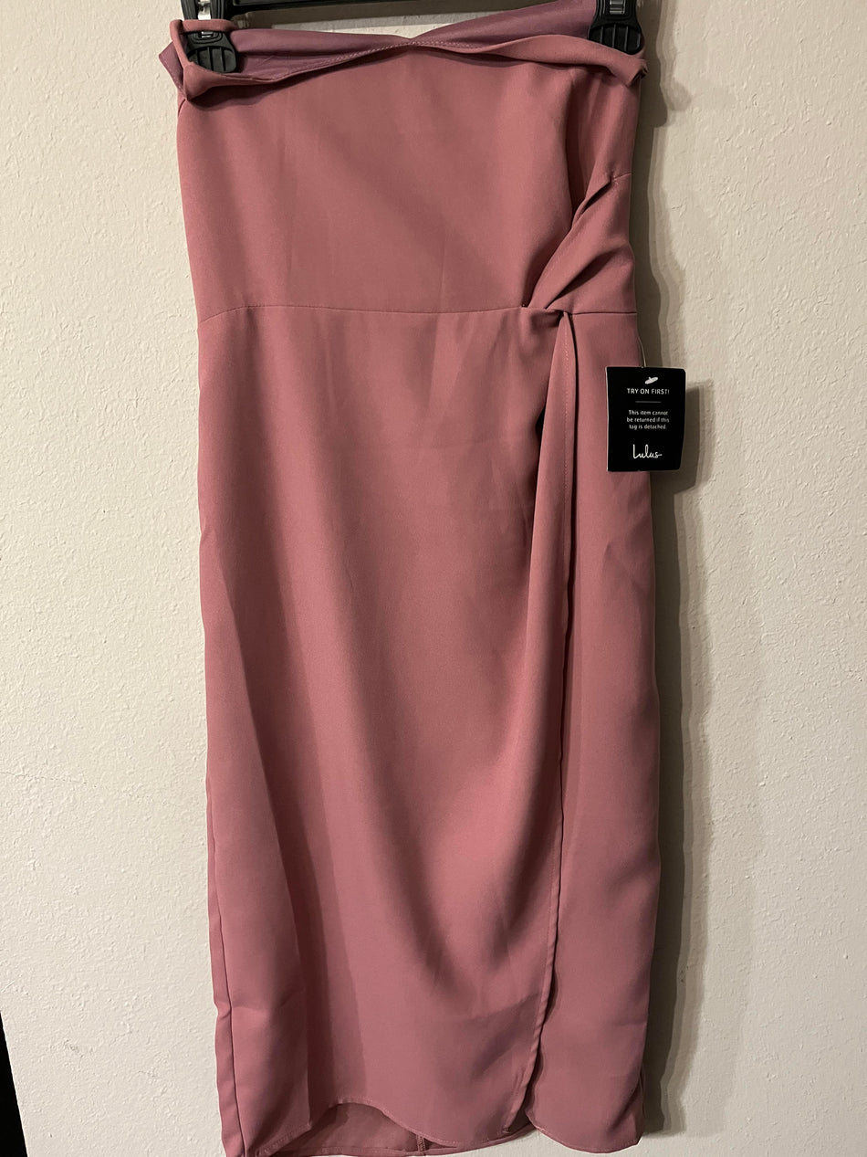 Lulus Always Eye-Catching Magenta Dress, Size Small -SaveEZ