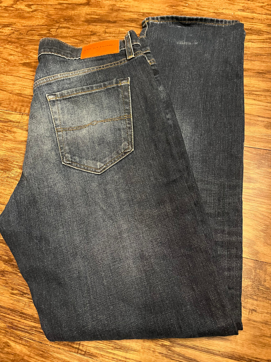 Mens Lucky Brand Los Angeles Size 34X32 121 Slim Straigt leg Jean