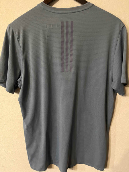 Adidas Mens Running T Shirt Size L- Zshop