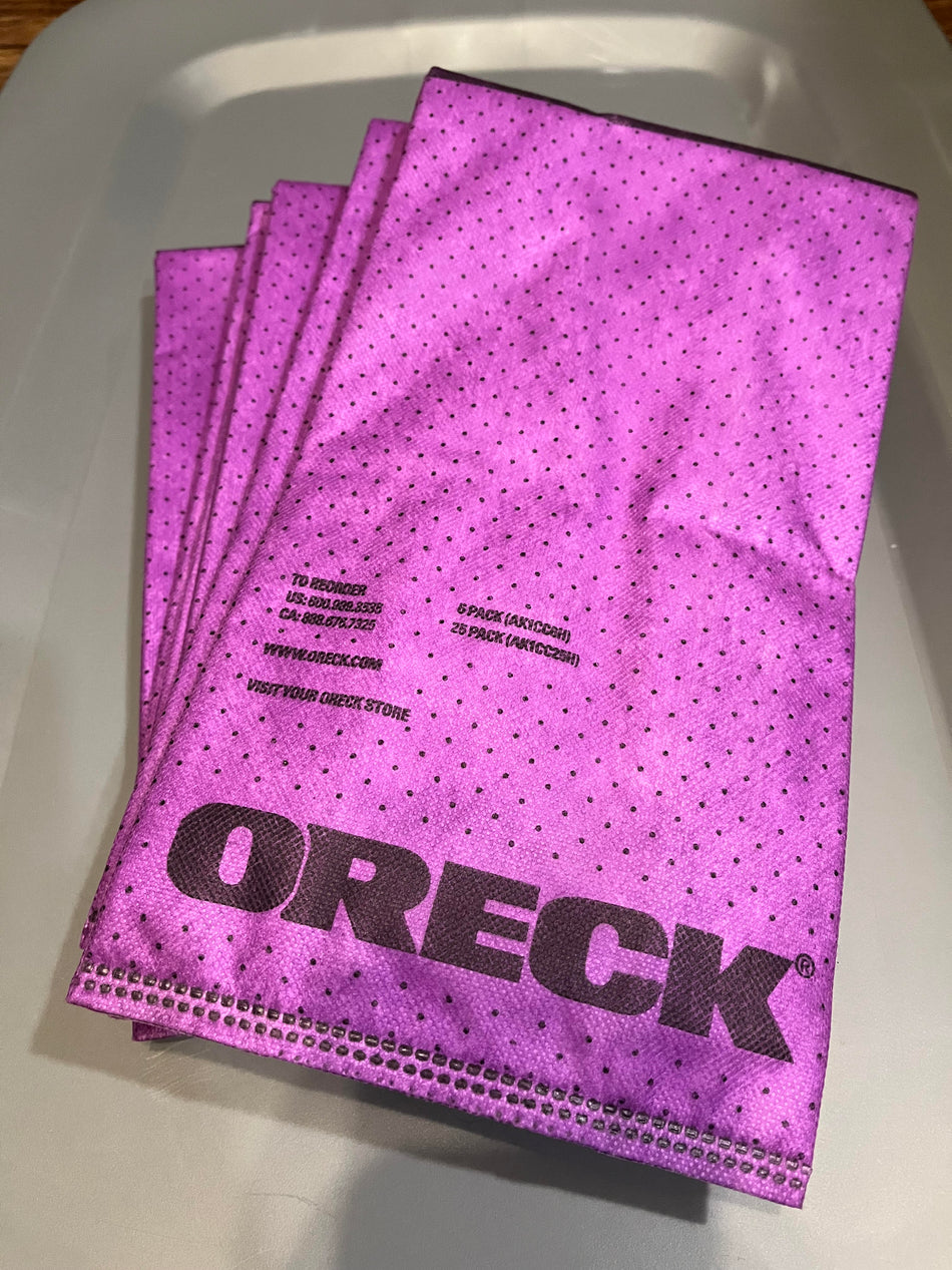 Oreck SUPERIOR Filtration Vacuum Bags/ Pack of 5