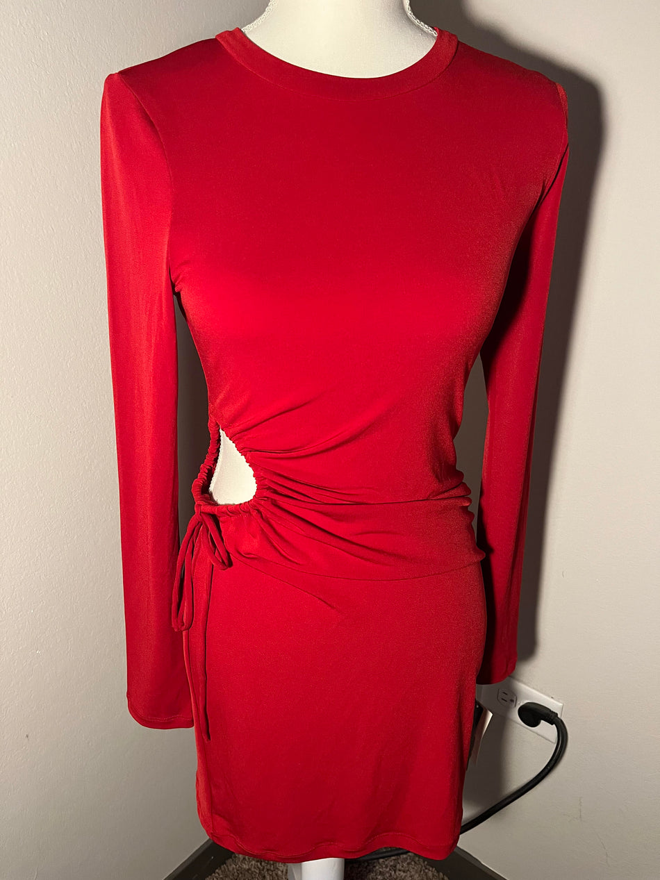 Speechless Size S Womens Red Dress-New