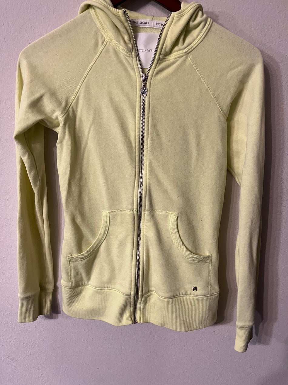 Victoria Secret Womens Size XS Zip Hoodie-Zshop