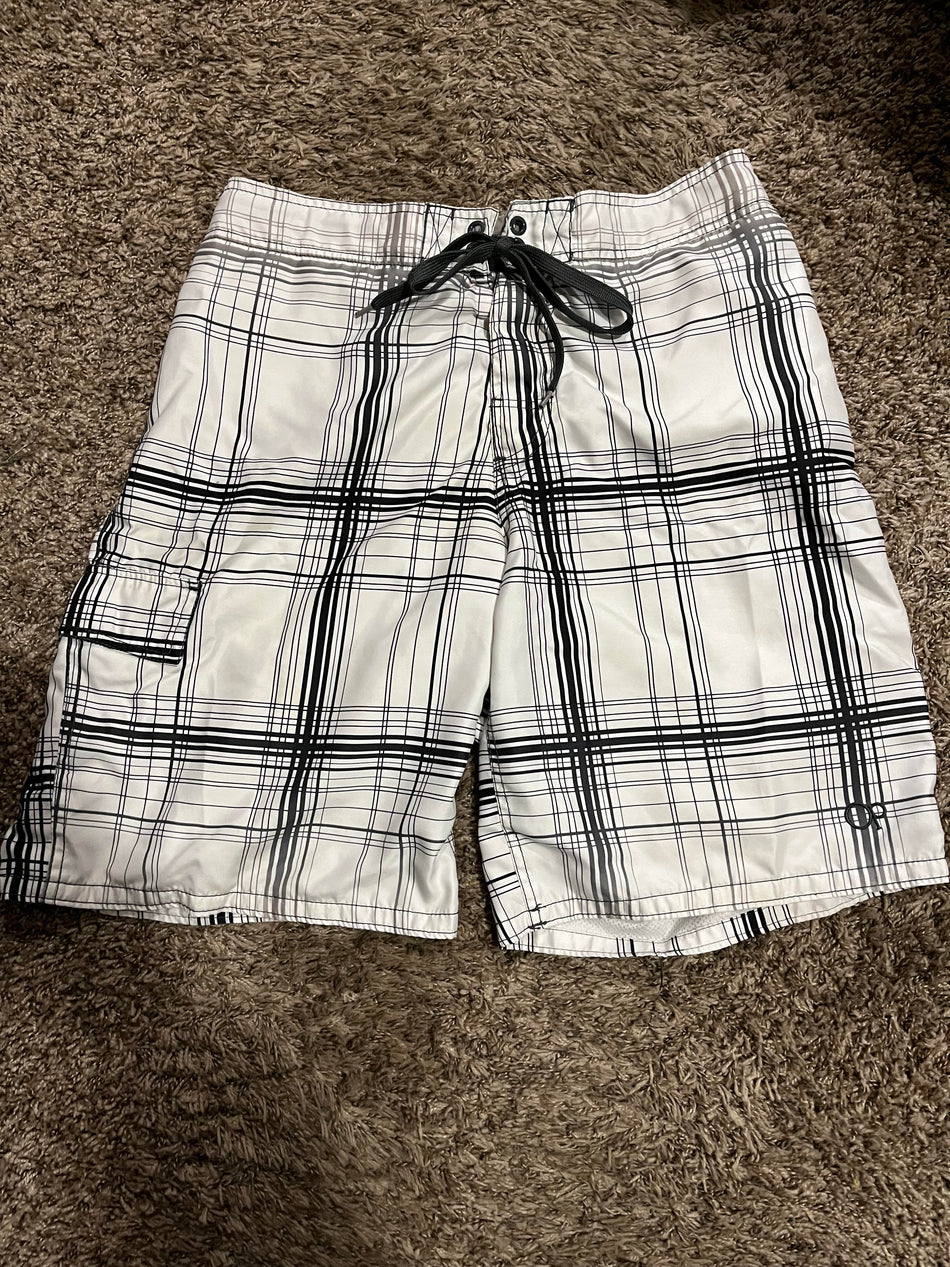 Ocean Pacific Board Shorts With Draw String. -SaveEZ