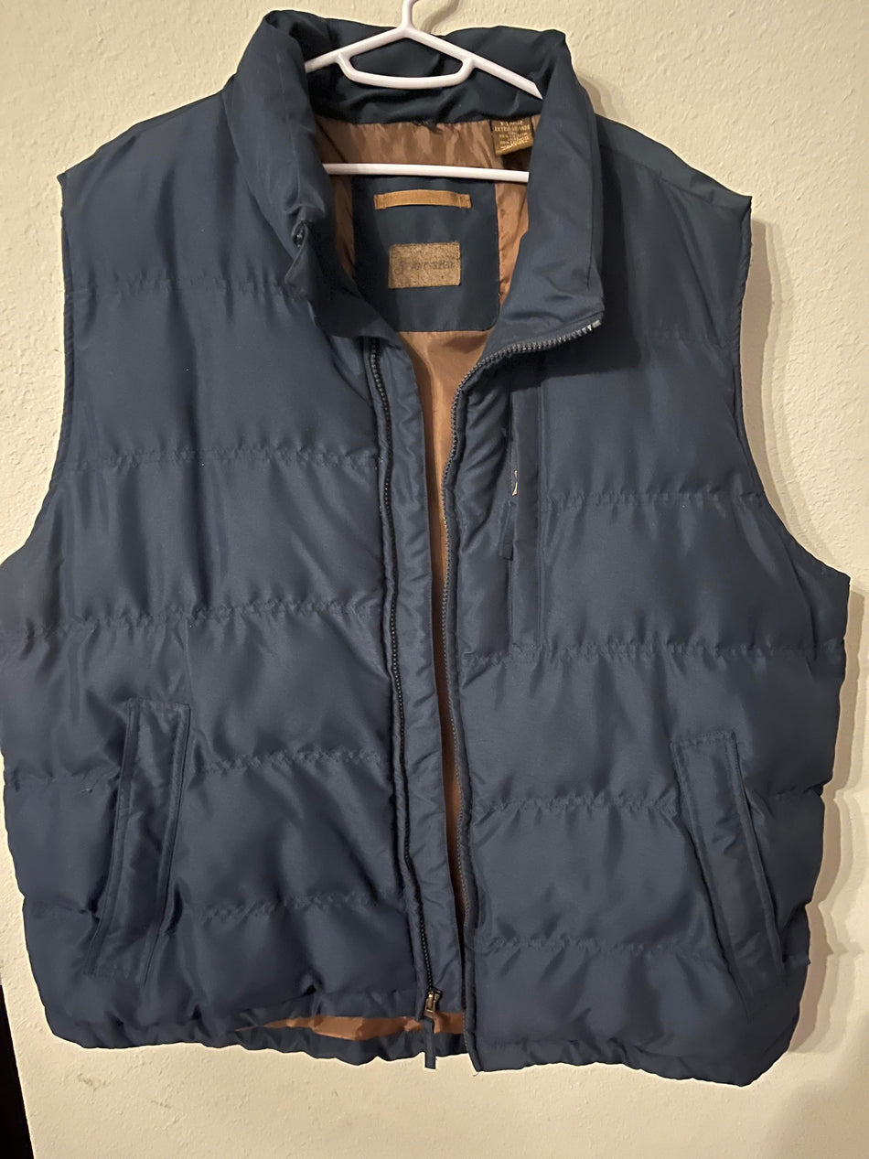 St Johns Bay Puffer Style Vest Size XL