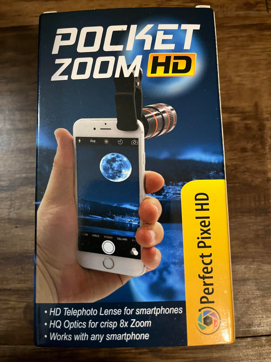 Pocket Zoom HD- Cell Phone Photo Zoom Lens -SaveEZ