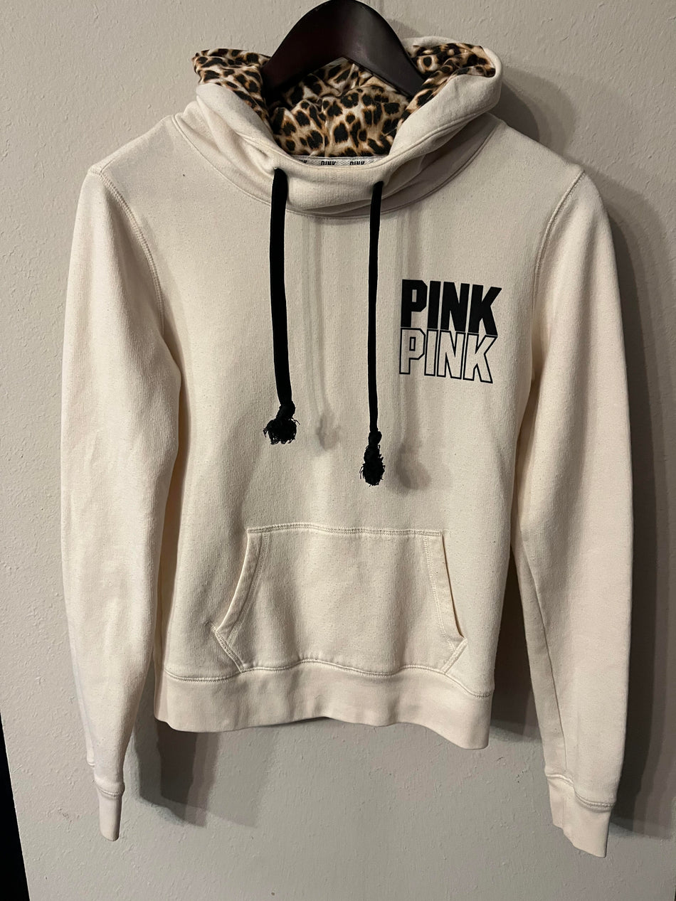 Pink Women's Zip Hoodie XS-SaveEZ